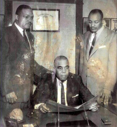 Carl Stokes, Norman Minor and Louis Stokes