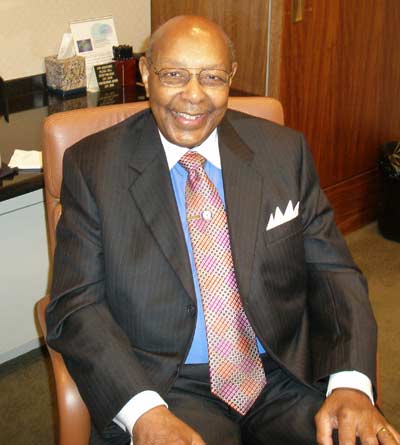 Louis Stokes in June 2007 (photo by Dan Hanson)