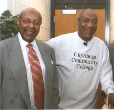 Louis Stokes with Bill Cosby