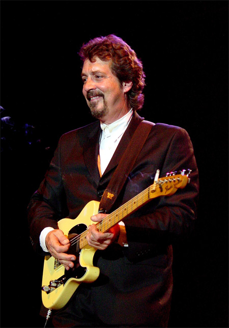 Michael Stanley at Tower City Amphitheater, in Cleveland, Ohio, June 8, 2002. Photo by Joe Kleon