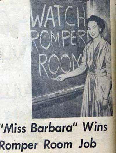 Miss Barbara wins Romper Room job