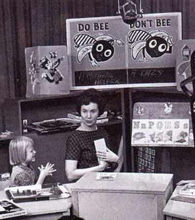 Do Bee and Don't Bee in 1962 Romper Room with Miss Barbara Plummer
