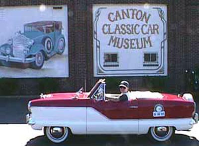 Craig delivering met to Canton Classic Car Museum
