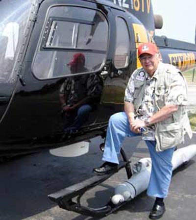 Neil Zurcher and SkyFox in July 2004