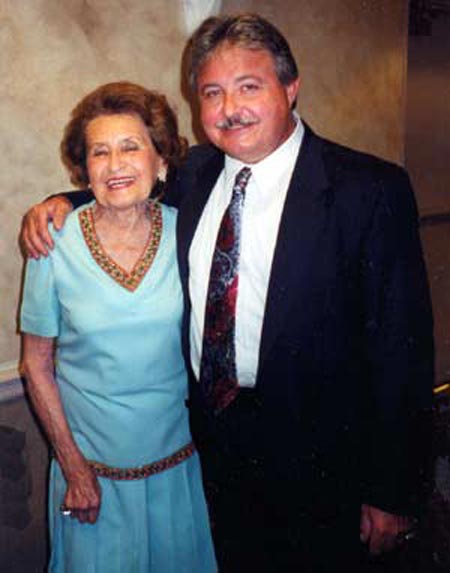 Helen Orlando with son John Orlando