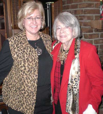 Dr. Suzanne Allen and Paige Palmer in August 2007