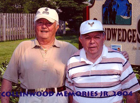 Jack Petrusiak with Collinwood Memories Juniors