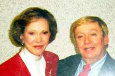 Rosalyn Carter and Richard Gildenmeister