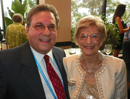 Alan Smason of Crescent City Jewish News - New Orleans and Vi Spevack