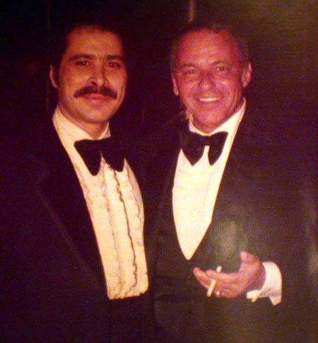 Jim Swingos with Frank Sinatra
