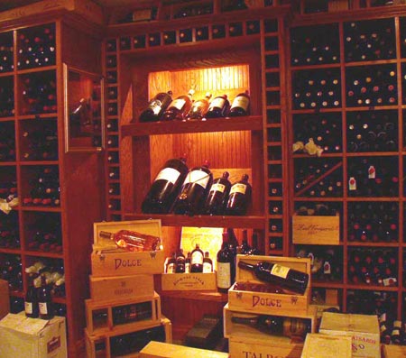 Swingos wine cellar