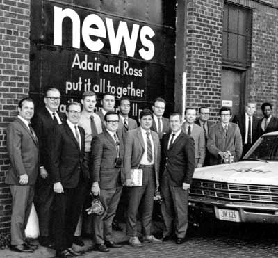 Cleveland News Crew - Doug Adair and Ross