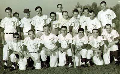 Channel 8 Softball team with Ralph Tarsitano, Dick Goddard, Ernie Anderson, Big Chuck, Hoolihan and more