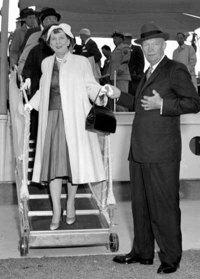 Ralph Tarsitano's photo of Dwight and Mamie Eisenhower
