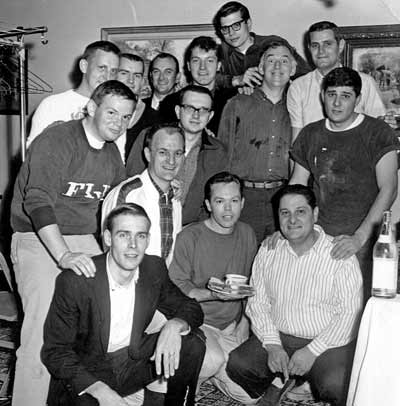 The team - Ralph Tarsitano, Ernie Ghoulardi Anderson,  Big Chuck, Dick Goddard and others