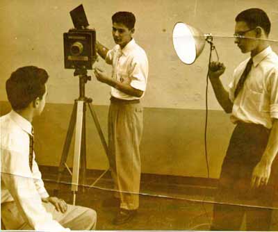 A young Ralph Tarsitano already working the cameras