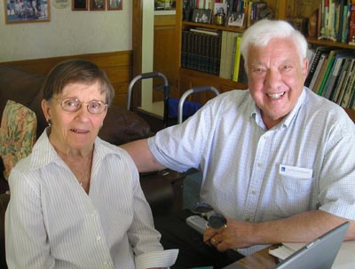 Jean and Dr. Ted Castele in 2008