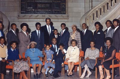 The Virgil E. Brown family
