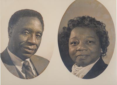 Virgil Brown and wife Lurtissia Brown